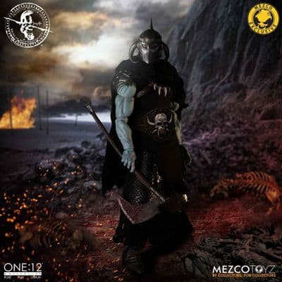 FRANK FRAZETTA ONE:12 COLLECTIVE LIMITED EDITION DEATH DEALER ACTION FIGURE FROM MEZCO TOYZ