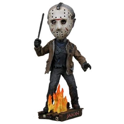 FREDDY VS JASON JASON VOORHEES HEAD KNOCKER FROM NECA