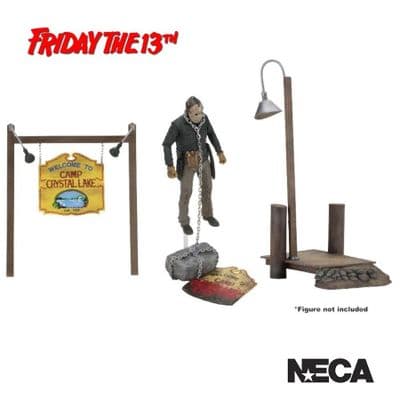 FRIDAY THE 13TH CAMP CRYSTAL LAKE ACCESSORY PACK FROM NECA