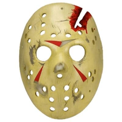 FRIDAY THE 13TH PART 4 PROP REPLICA JASON MASK FROM NECA