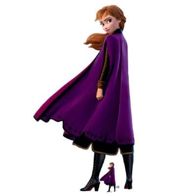 FROZEN ANNA ICONIC PRINCESS DISNEY CARDBOARD CUT OUT