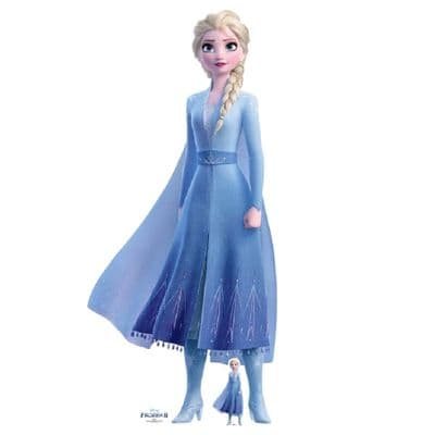 FROZEN ELSA PRINCESS DISNEY CARDBOARD CUT OUT