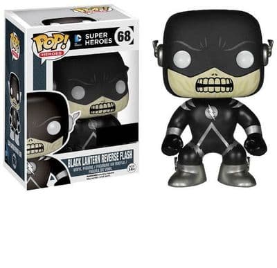 FUNKO POP! HEROES: BLACK LANTERN REVERSE FLASH VINYL FIGURE