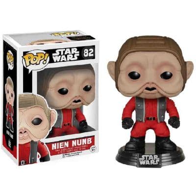 FUNKO POP! STAR WARS: EPISODE VII NIEN NUNB BOBBLE-HEAD VINYL FIGURE