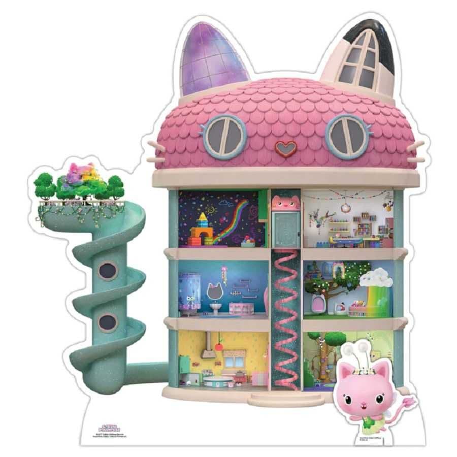 GABBY S DOLLHOUSE CARDBOARD CUT OUT