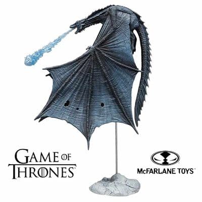 GAME OF THRONES VISERION ICE DRAGON DELUXE BOXED ACTION FIGURE FROM MCFARLANE TOYS