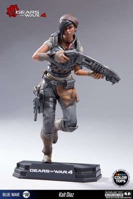 GEARS OF WAR 4: KAIT DIAZ COLOUR TOPS ACTION FIGURE FROM MCFARLANE TOYS