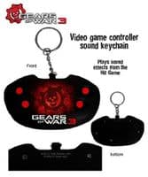 GEARS OF WAR VIDEO GAME CONTROLLER KEYCHAIN WITH SOUND FROM NECA