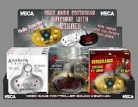 GEARS OF WAR VIDEO GAME CONTROLLER KEYCHAIN WITH SOUND FROM NECA