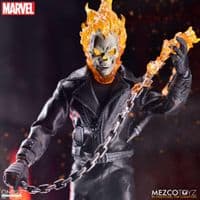 GHOST RIDER AND HELL CYCLE ONE:12 COLLECTIVE SET FROM MEZCO TOYZ