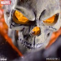 GHOST RIDER AND HELL CYCLE ONE:12 COLLECTIVE SET FROM MEZCO TOYZ