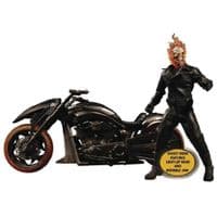 GHOST RIDER AND HELL CYCLE ONE:12 COLLECTIVE SET FROM MEZCO TOYZ