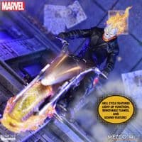 GHOST RIDER AND HELL CYCLE ONE:12 COLLECTIVE SET FROM MEZCO TOYZ