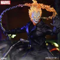 GHOST RIDER AND HELL CYCLE ONE:12 COLLECTIVE SET FROM MEZCO TOYZ