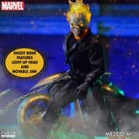 GHOST RIDER AND HELL CYCLE ONE:12 COLLECTIVE SET FROM MEZCO TOYZ