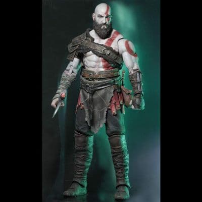 GOD OF WAR (2018) KRATOS 1:4 SCALE ACTION FIGURE FROM NECA