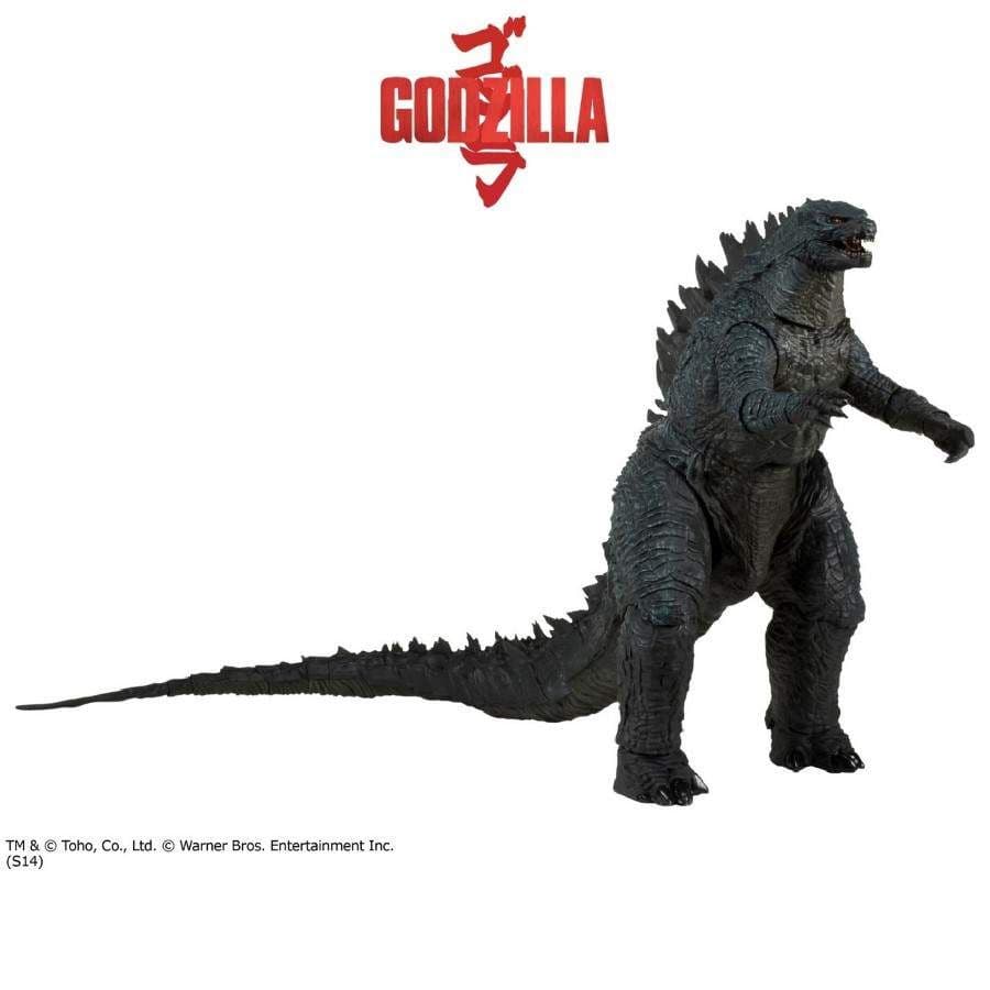 GODZILLA 24" HEAD TO TAIL 2014 MODERN SERIES 1 GODZILLA ACTION FIGURE FROM NECA
