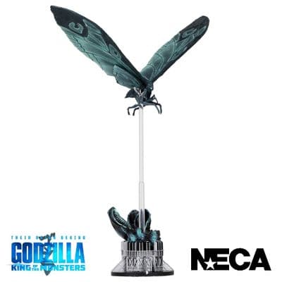 GODZILLA KING OF THE MONSTERS MOTHRA POSTER VERSION ACTION FIGURE FROM NECA