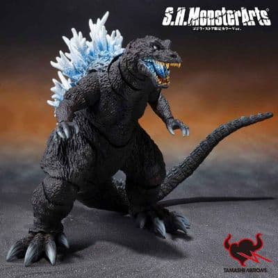 GODZILLA S.H.MONSTERSARTS 2001 GODZILLA ACTION FIGURE FROM BANDAI TAMASHII NATIONS
