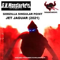 GODZILLA SINGULAR POINT S.H.MONSTERARTS JET JAGUAR 2021 ACTION FIGURE FROM BANDAI TAMASHII NATIONS