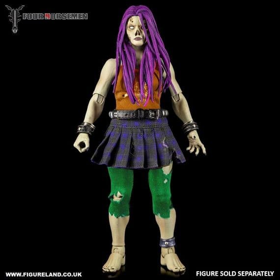 GRAVEYARD SERIES ROCKER ZOMBIE SOFT GOODS ACCESSORY PACK FROM FOUR HORSEMEN STUDIOS