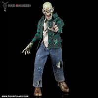 GRAVEYARD SERIES WORKER ZOMBIE ACTION FIGURE FROM FOUR HORSEMEN STUDIOS