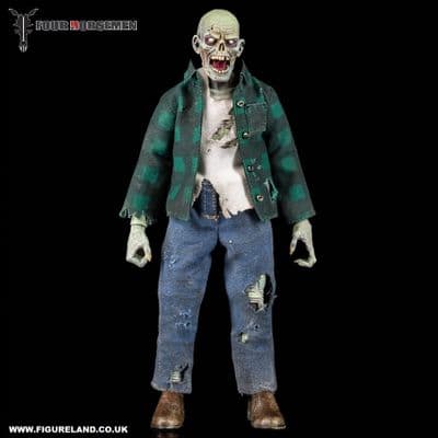 GRAVEYARD SERIES WORKER ZOMBIE ACTION FIGURE FROM FOUR HORSEMEN STUDIOS