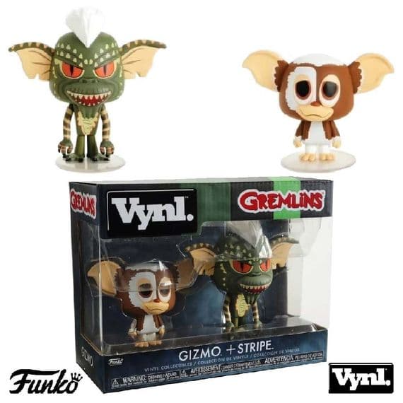 GREMLINS GIZMO AND STRIPE  VYNL FIGURES 2 PACK FROM FUNKO