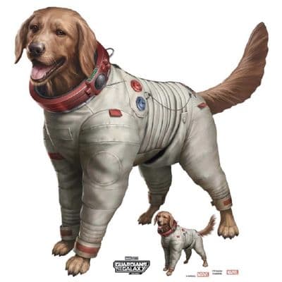 GUARDIANS OF THE GALAXY 3 COSMO THE SPACEDOG LIFE SIZE CARDBOARD CUT OUT