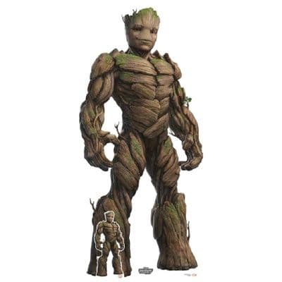 GUARDIANS OF THE GALAXY 3 GROOT LIFE SIZE CARDBOARD CUT OUT