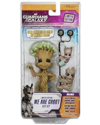 GUARDIANS OF THE GALAXY WE ARE GROOT LIMITED EDITION MARVEL GIFT SET FROM NECA