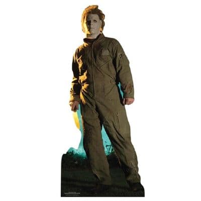 HALLOWEEN MICHAEL MYERS LIFE SIZE CARDBOARD CUT OUT
