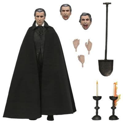 HAMMER HORROR - HORROR OF DRACULA (1958) ULTIMATE COUNT DRACULA 7 INCH SCALE ACTION FIGURE FROM NECA