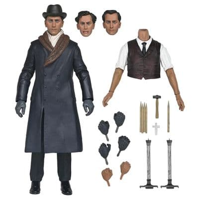 HAMMER HORROR - HORROR OF DRACULA 1958 VAN HELSING ULTIMATE 7 INCH SCALE ACTION FIGURE FROM NECA