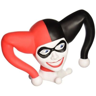 HARLEY QUINN HEAD PREVIEWS EXCLUSIVE BUST BANK FROM MONOGRAM INTERNATIONAL