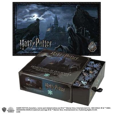 HARRY POTTER DEMENTORS OF HOGWARTS 1000 PIECE PREMIUM JIGSAW PUZZLE FROM THE NOBLE COLLECTION