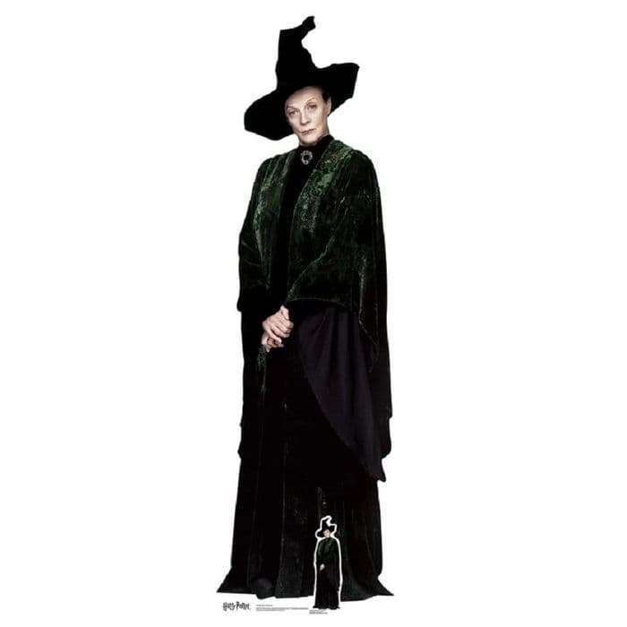 Harry Potter Kostüm Professorin McGonagall Gryffindor mit Hut für Damen