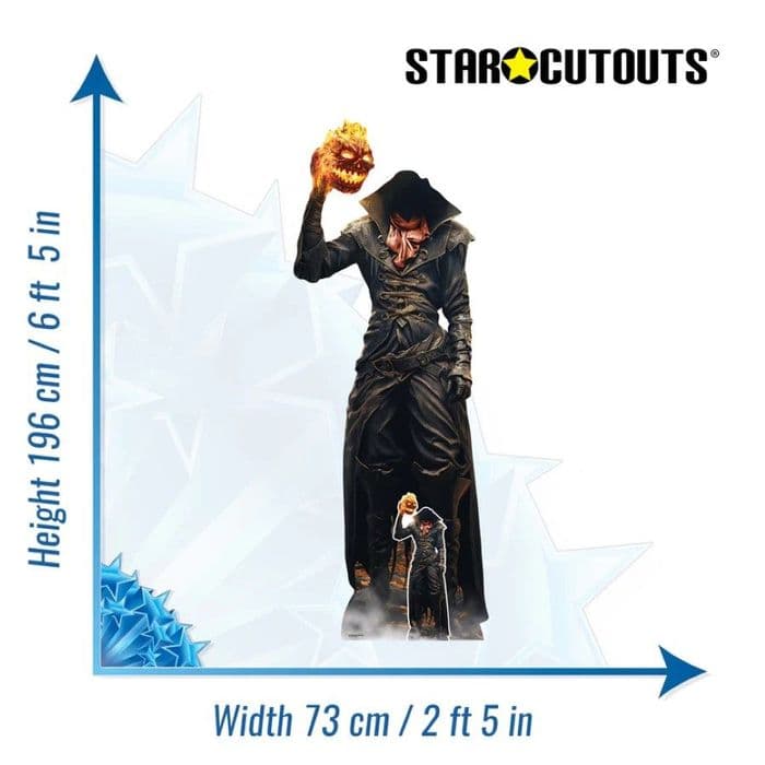 HEADLESS HOREMAN LIFE SIZE CARDBOARD CUT OUT
