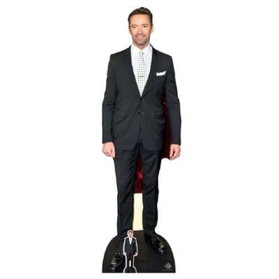 HUGH JACKMAN LIFE SIZE CARDBOARD CUT OUT