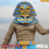 IRON MAIDEN 8" CLOTHED PHARAOH EDDIE ACTION FIGURE FROM NECA