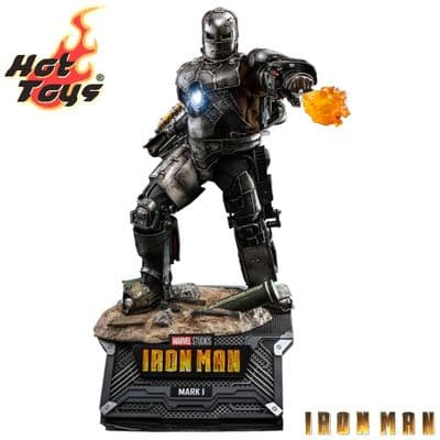 IRON MAN MARK I MOVIE MASTERPIECE 1:6 SCALE COLLECTIBLE ACTION FIGURE FROM HOT TOYS
