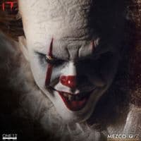 IT 2017 PENNYWISE ONE:12 COLLECTIVE ACTION FIGURE FROM MEZCO TOYZ