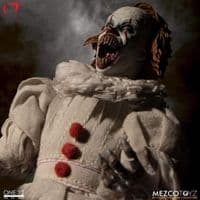 IT 2017 PENNYWISE ONE:12 COLLECTIVE ACTION FIGURE FROM MEZCO TOYZ