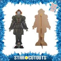 IT 2017 PENNYWISE THE DANCING CLOWN LIFE SIZE CARDBOARD CUT OUT