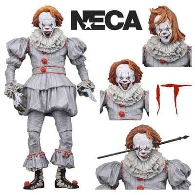 IT 2017 ULTIMATE WELL HOUSE PENNYWISE ACTION FIGURE FROM NECA