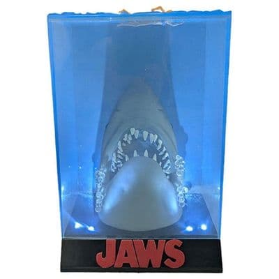 JAWS 50TH ANNIVERSARY LIGHT UP 3D MOVIE POSTER DIORAMA FROM SD TOYS