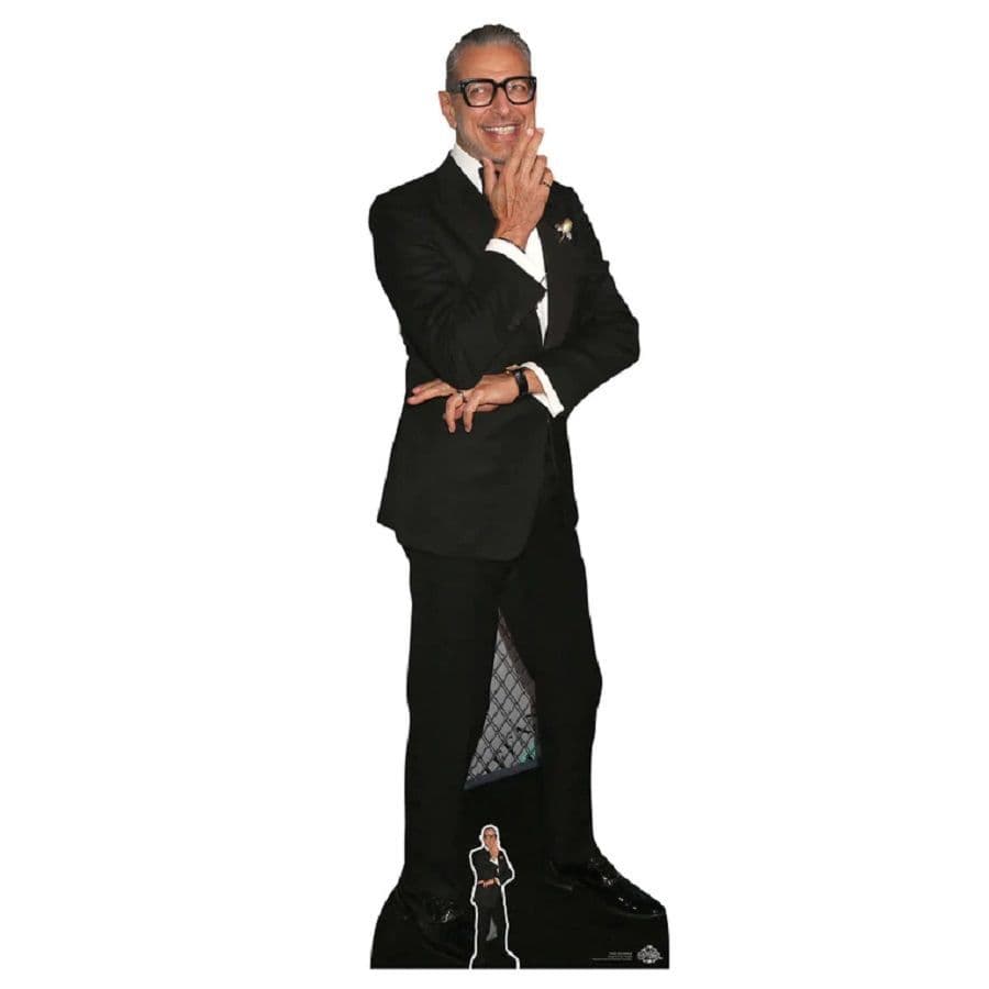 Jeff Goldblum (Young) Pappaufsteller – Lebensgroß, Max. 190 Cm, Für Partys & Events
