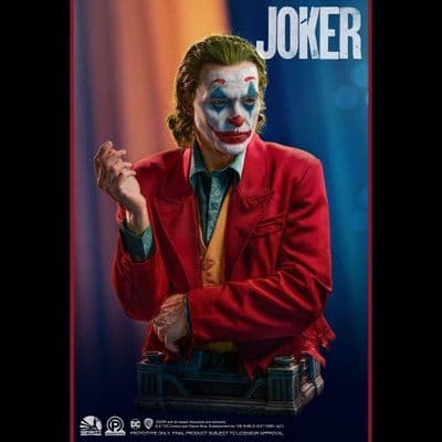 JOKER LIFE SIZE BUST ARTHUR FLECK 82CM FROM INFINITY STUDIO