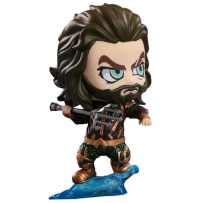 JUSTICE LEAGUE AQUAMAN COSBABY FIGURE FROM HOT TOYS