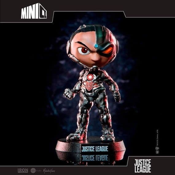 JUSTICE LEAGUE CYBORG MINI HEROES FIGURE FROM MINICO